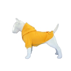 Yellow dog hoodie