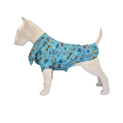 Beach vacation dog shirt